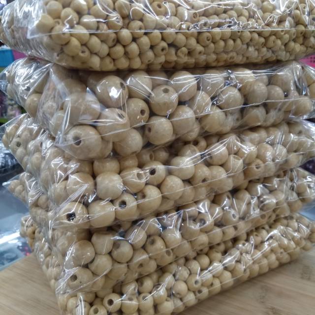 Jual Per Pon Manik Kayu Bulat Natural Shopee Indonesia