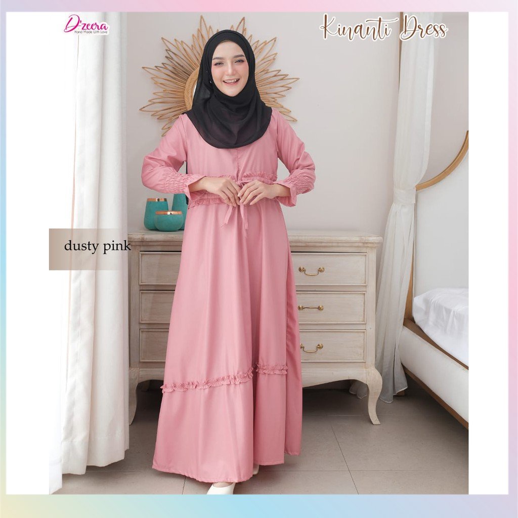 Jual Baju Muslim Abaya Bordir Gamis Maxi Dress Arab Saudi Bordir Waria