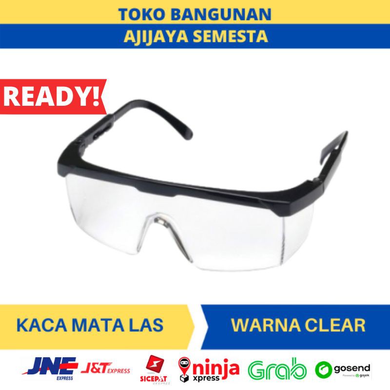 Jual Kacamata Safety Kacamata Las Transparan Shopee Indonesia