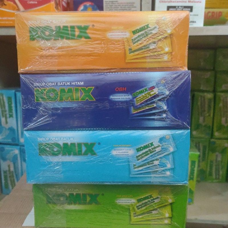 Jual Komix Obat Batuk Isi Sachet Shopee Indonesia