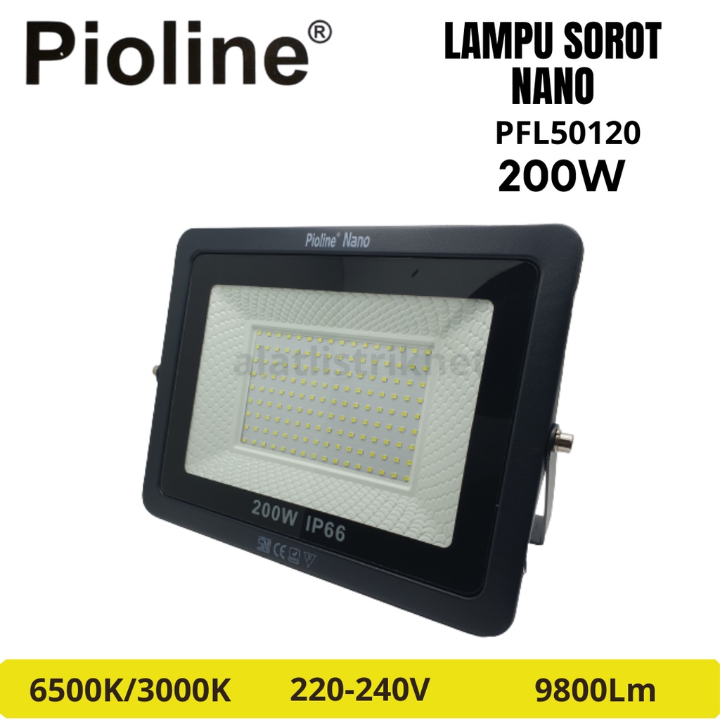 Jual Lampu Sorot Led Flood Light Pioline Nano W Kap Sorot W