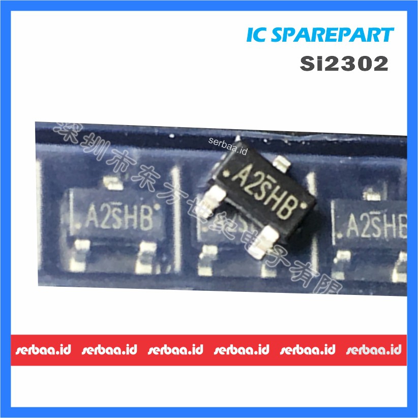 Jual SI2302 2302 A2SHB SOT 23 N Channel Mosfet Shopee Indonesia