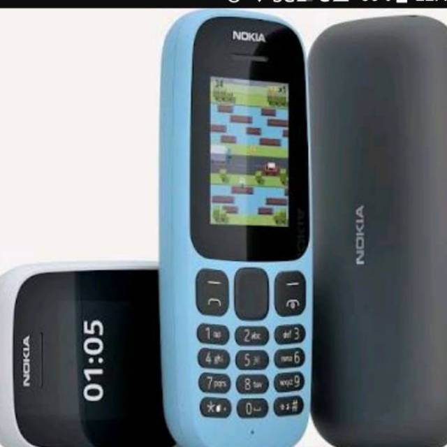 Jual Hp Nokia 105 New Dual Sim Garansi Resmi Tam Setahun Segel Wrap