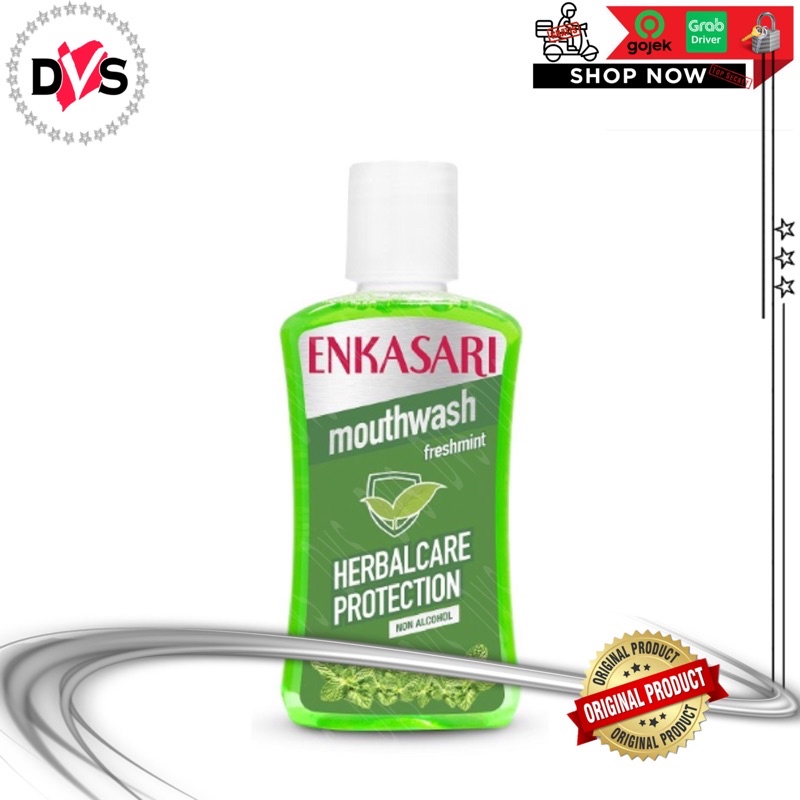 Enkasari Mouthwash Freshmint Ml Obat Sariawan Herbal Ml Obat