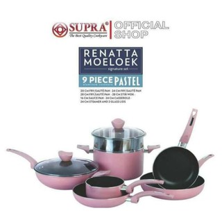 Jual Panci Set Supra Renatta Moeloek Pcs Pastel Shopee Indonesia