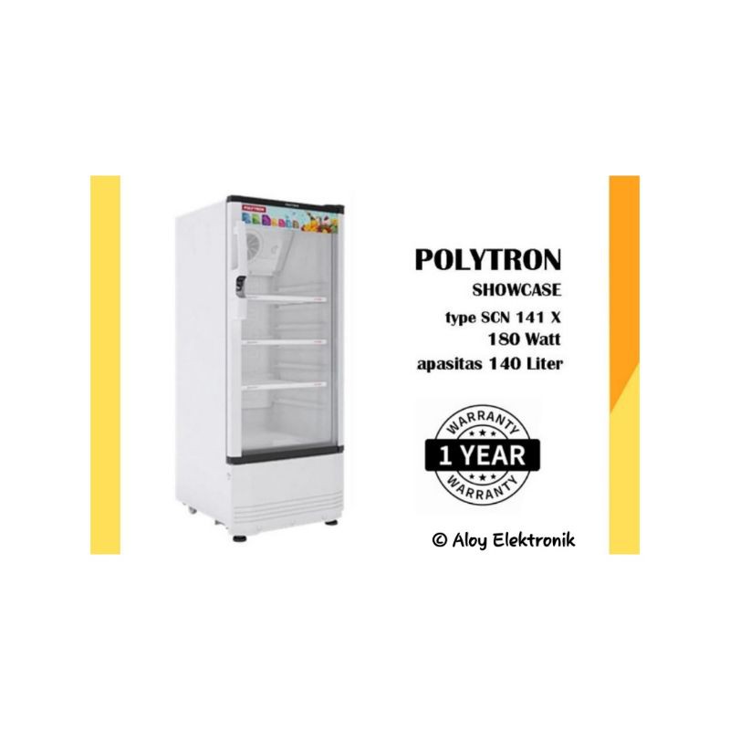 Jual Showcase Polytron SCN 141 3 RAK 140 Liter Shopee Indonesia