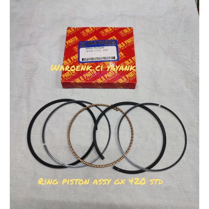 Jual Ring Piston Ring Seher Assy Engine GX 420 Mesin Penggerak Bensin