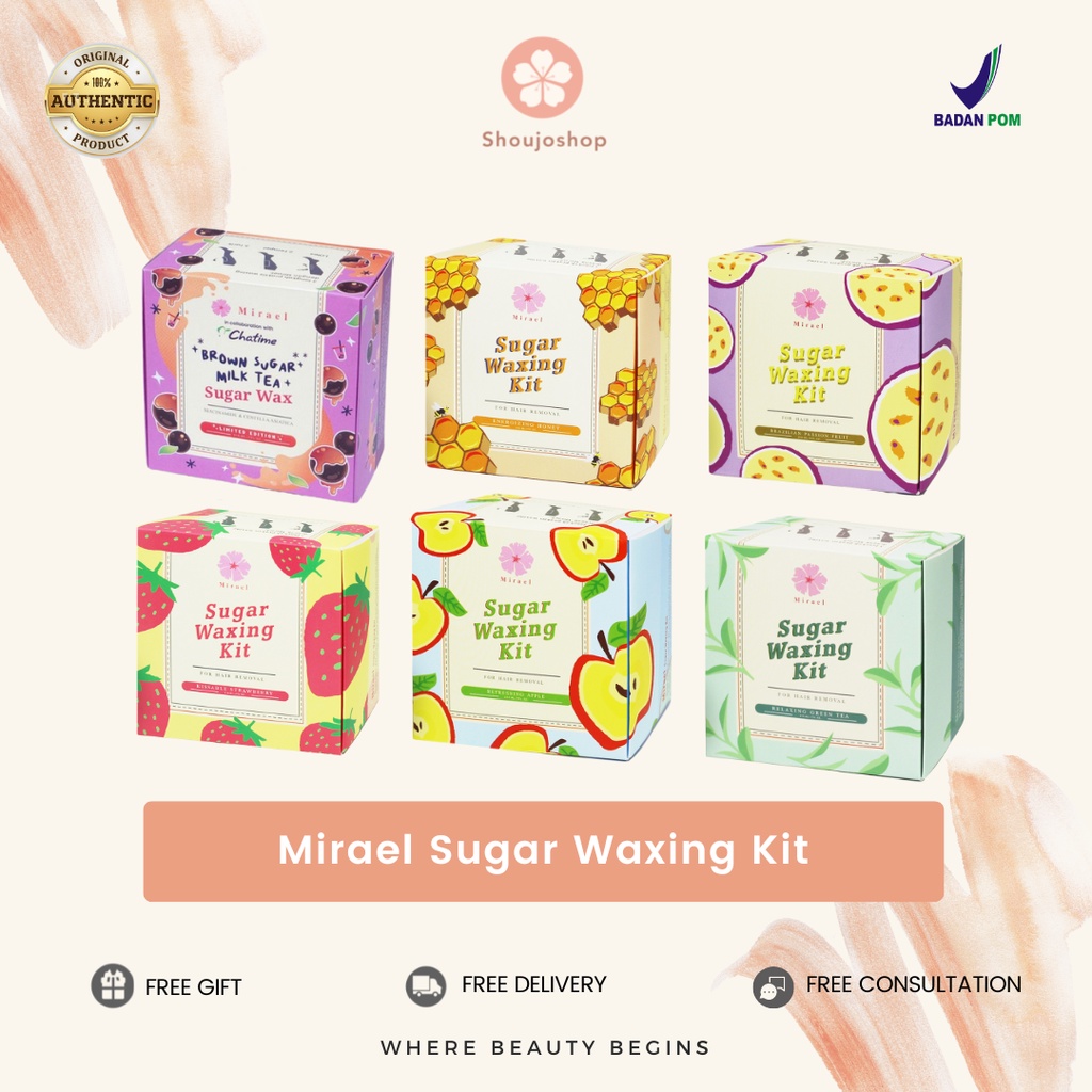 Jual Mirael Sugar Waxing Kit Ml Shopee Indonesia