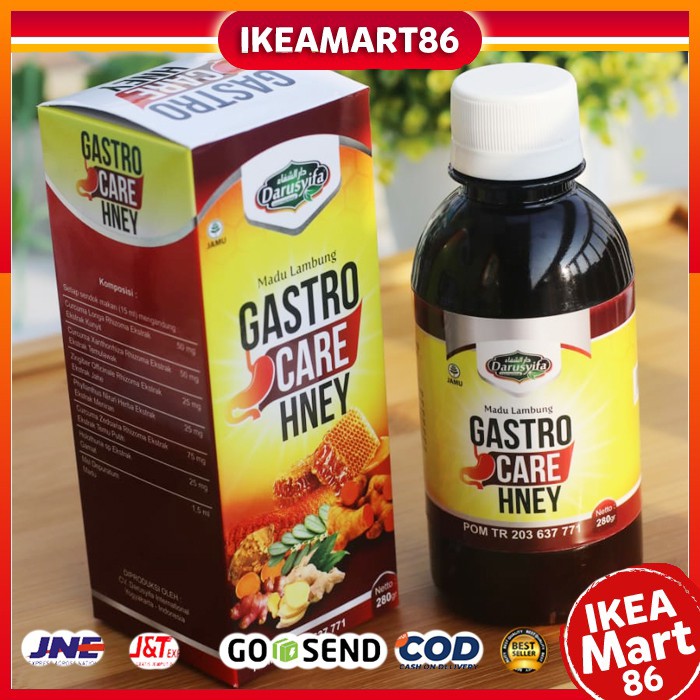 Jual Terampuh Madu Asam Lambung Gastro Care Darusyifa Isi Gram