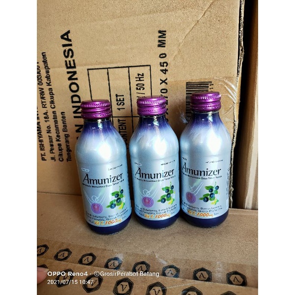 Jual Amunizer Vitamin C Mg Botol Ml Shopee Indonesia