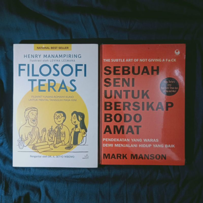 Jual Paket Buku Sebuah Seni Untuk Bersikap Bodo Amat Filosofi