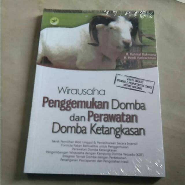 Jual Buku Wirausaha Penggemukan Domba Dan Perawatan Domba Ketangkasan