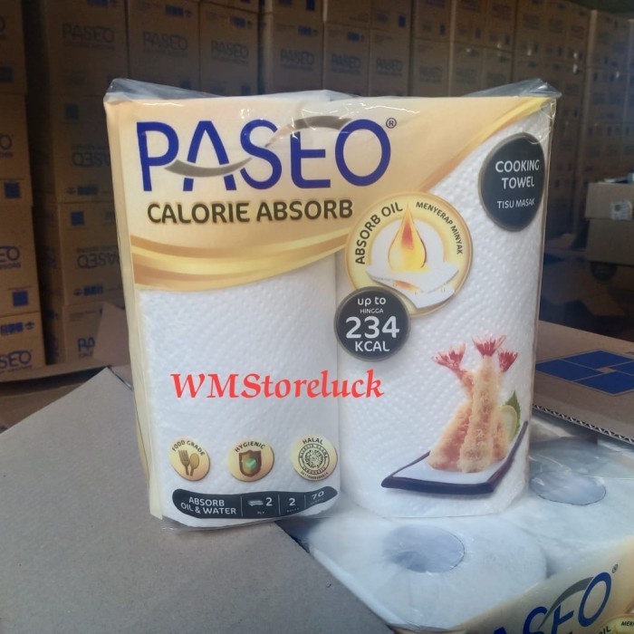 Jual Tissue Paseo Kitchen Towel Roll Tisue Tisu Dapur Calorie Absorb