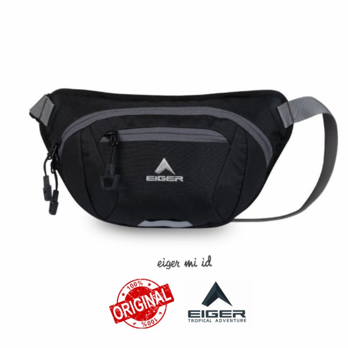 Jual Eiger1989 TAS SELEMPANG VESSEL 1F WAIST BAG Shopee Indonesia