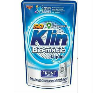 Jual So Klin Bio Matic Liquid 1600 Ml Soklin BioMatic Front Load Top