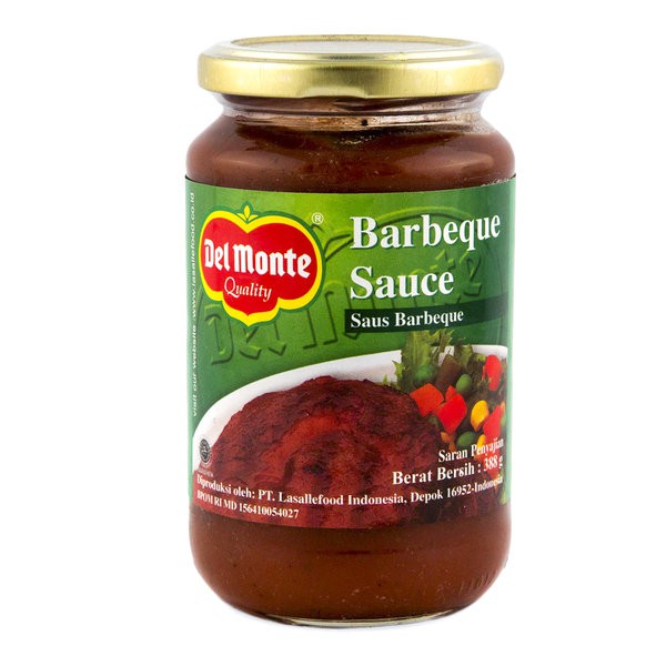 Jual DEL MONTE Barbeque Sauce 388gr Saus Barbekyu Bbq Dalam Jar