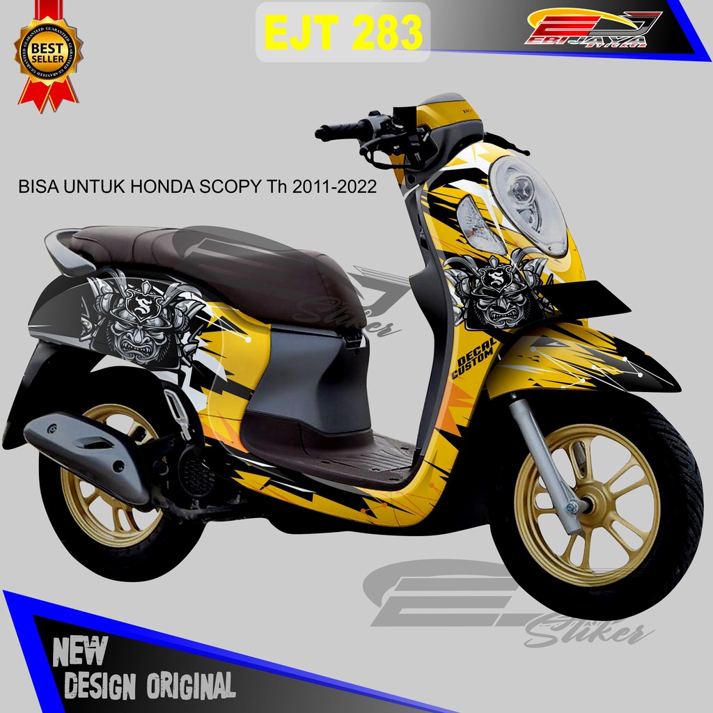 Jual STIKER MOTOR SCOOPY TERBARU DECALL STICKER MOTOR HONDA SCOOPY