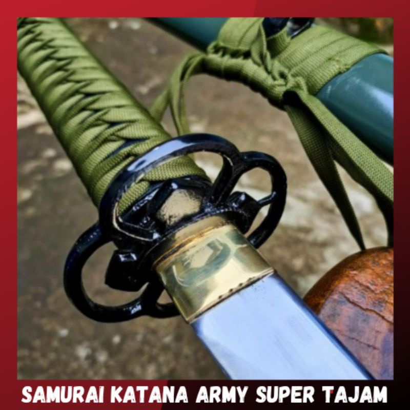 Jual Katana Samurai Army Pedang Jepang Super Tajam Shopee Indonesia