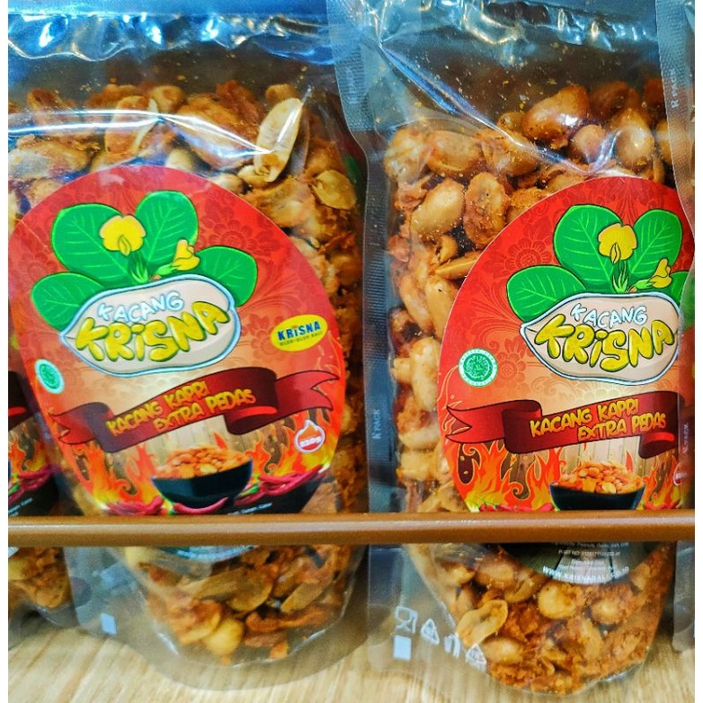 Jual KACANG KAPRI BALI EXTRA PEDAS KRISNA OLEH OLEH ASLI KHAS BALI