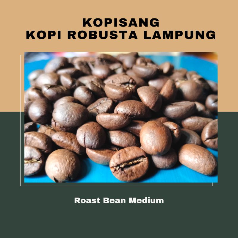 Jual Roast Bean Kopi Robusta Lampung Kg Shopee Indonesia