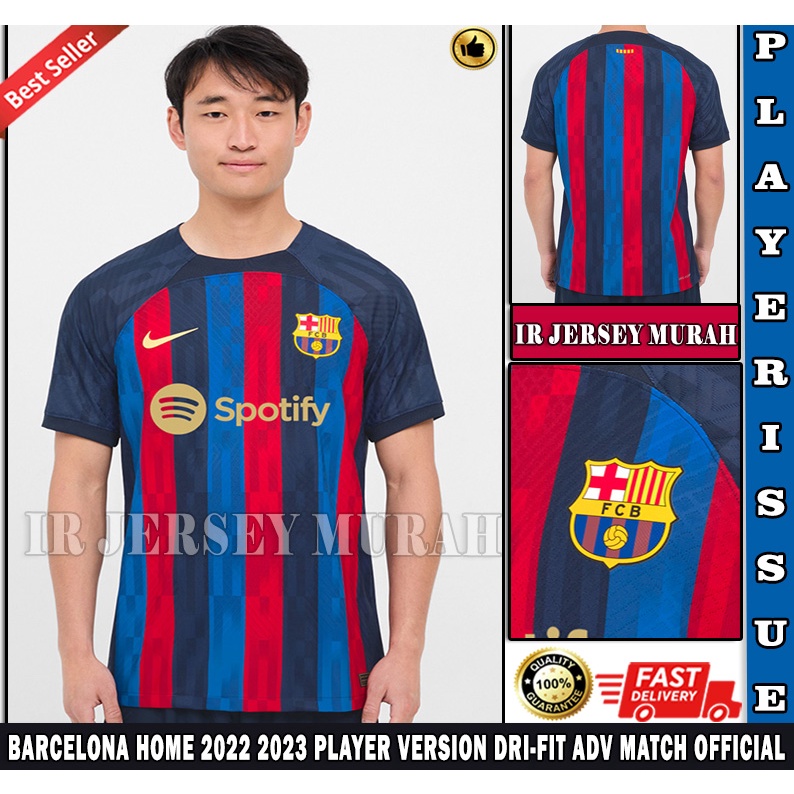 Jual Jersey Barcelona Home Player Issue 2022 2023 Jersey Sepak Bola