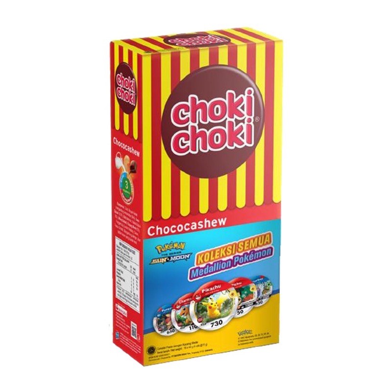 Jual CHOKI CHOKI CHOCOLATECASHEW Isi 20 Stick 10gr Shopee Indonesia