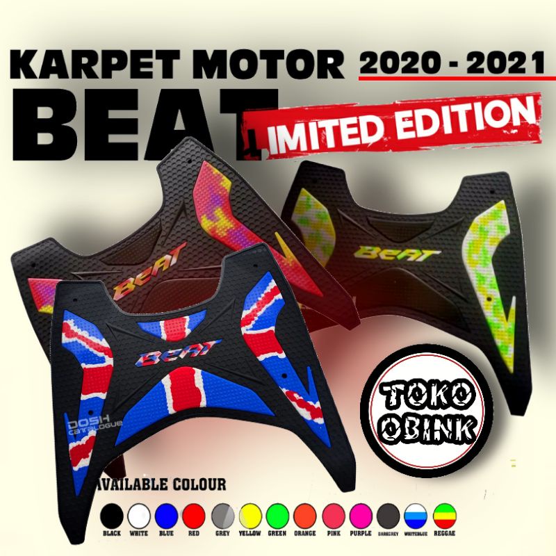 Jual Asly Karpet Motor Beat New Limited Edition Karpet