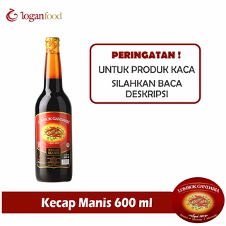 Jual KLM 600 Lombok Gandaria Kecap Manis Botol Kaca 600 Ml