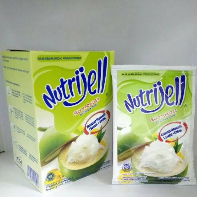 Jual Nutrijell Reguler Kelapa Muda 15 Gr Forisa Shopee Indonesia