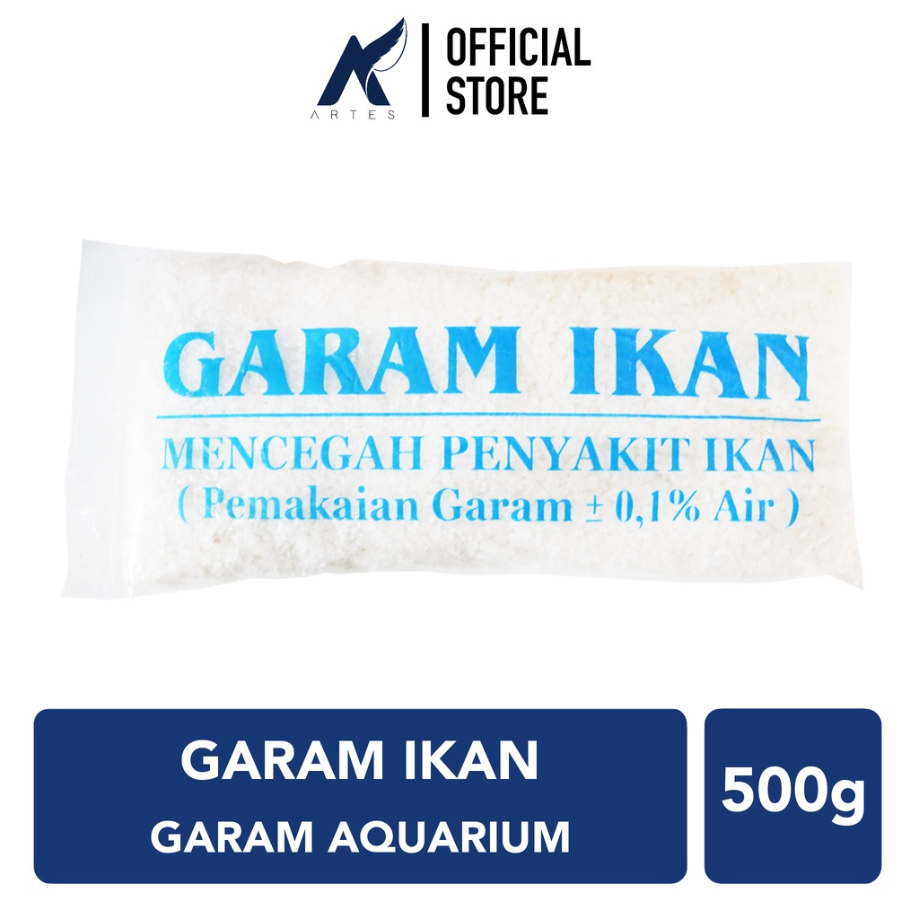 GARAM IKAN Garem Laut Kasar Krosok NACL Aquarium Kolam Non Yodium