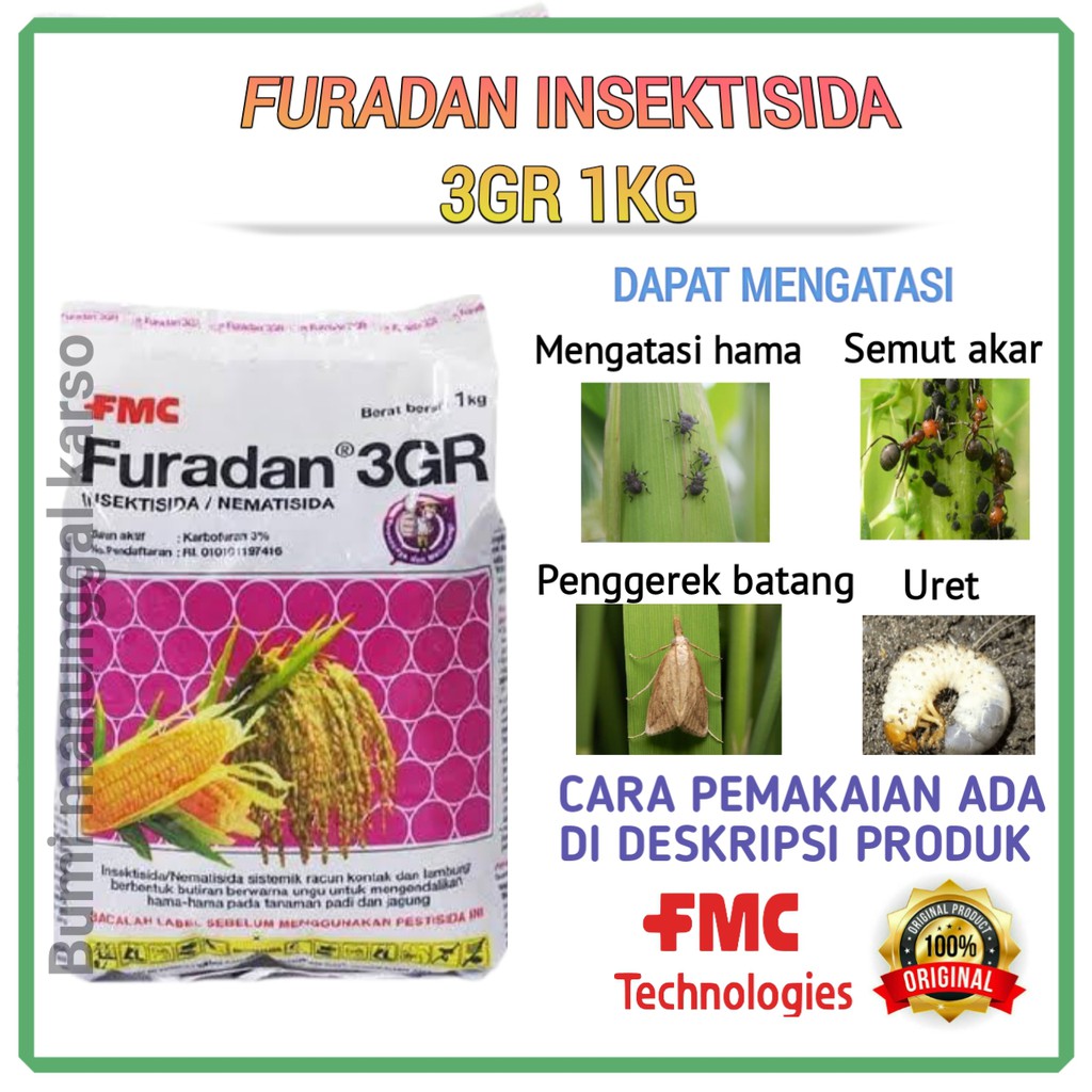 Jual Furadan Kg Insektisida Nematisida Indonesia Shopee Indonesia