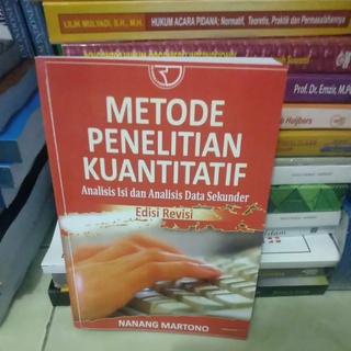 Jual Buku Baru Metode Penelitian Kuantitatif Analisis Isi Dan Analisis