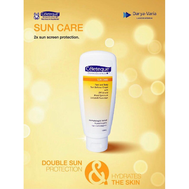 Jual Celeteque SunCare Spf50 120ml Shopee Indonesia