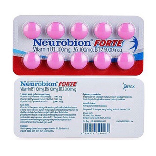 Jual Neurobion Forte Tablet Isi 10 Butir Shopee Indonesia