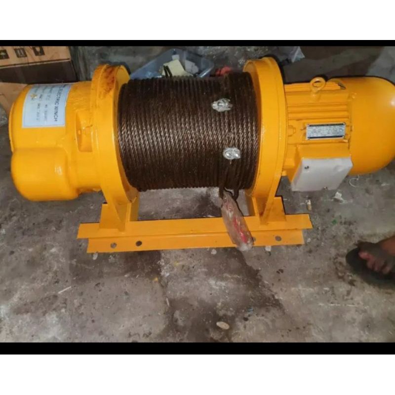 Jual KDT Electric Winch Hoist Wire Hoist 2 Ton X 100m WEKA Shopee