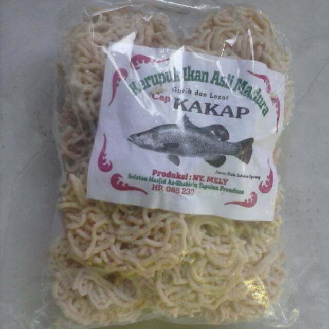 Jual 500g Kerupuk Krupuk Keripik Ikan Asli Madura Kualitas Super