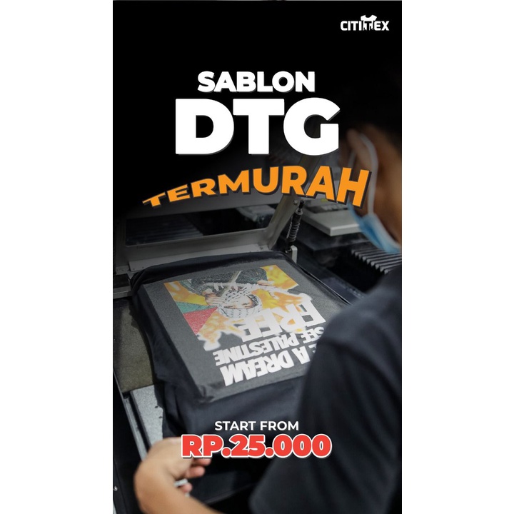 Jual Sablon Kaos Costum Satuan Keren Dtg Tidak Ada Batasan Warna