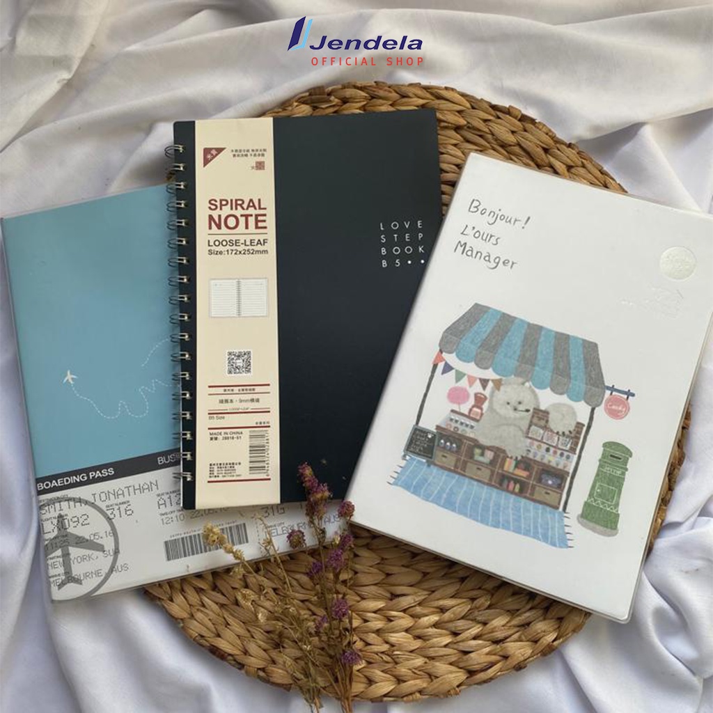 Jual Notebook Spiral Estetik B Buku Catatan Atk Shopee Indonesia