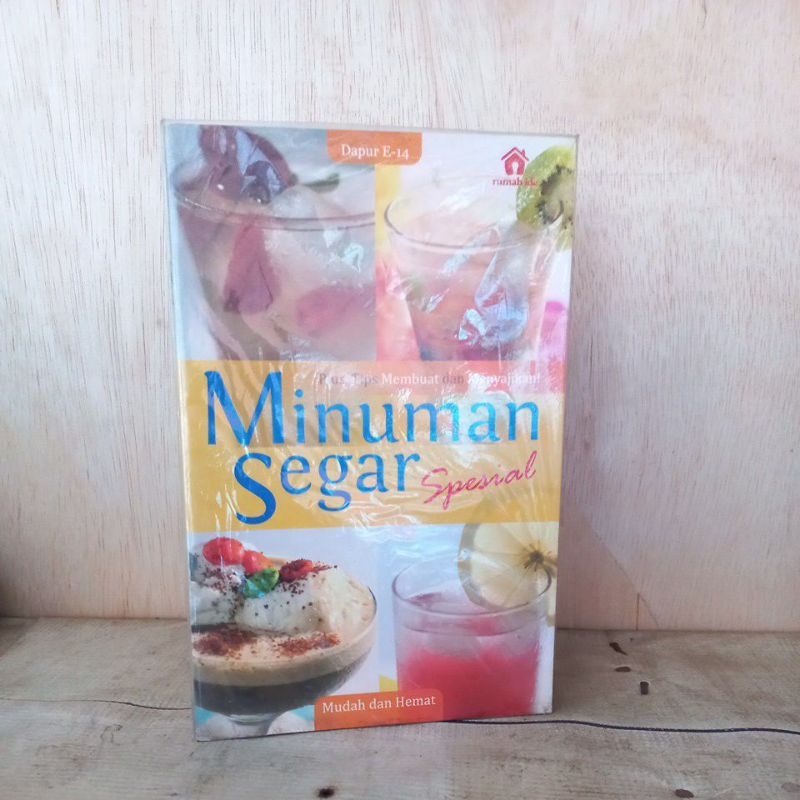 Jual Buku Resep Masakan Minuman Segar Spesial Plus Tips Membuat Dan