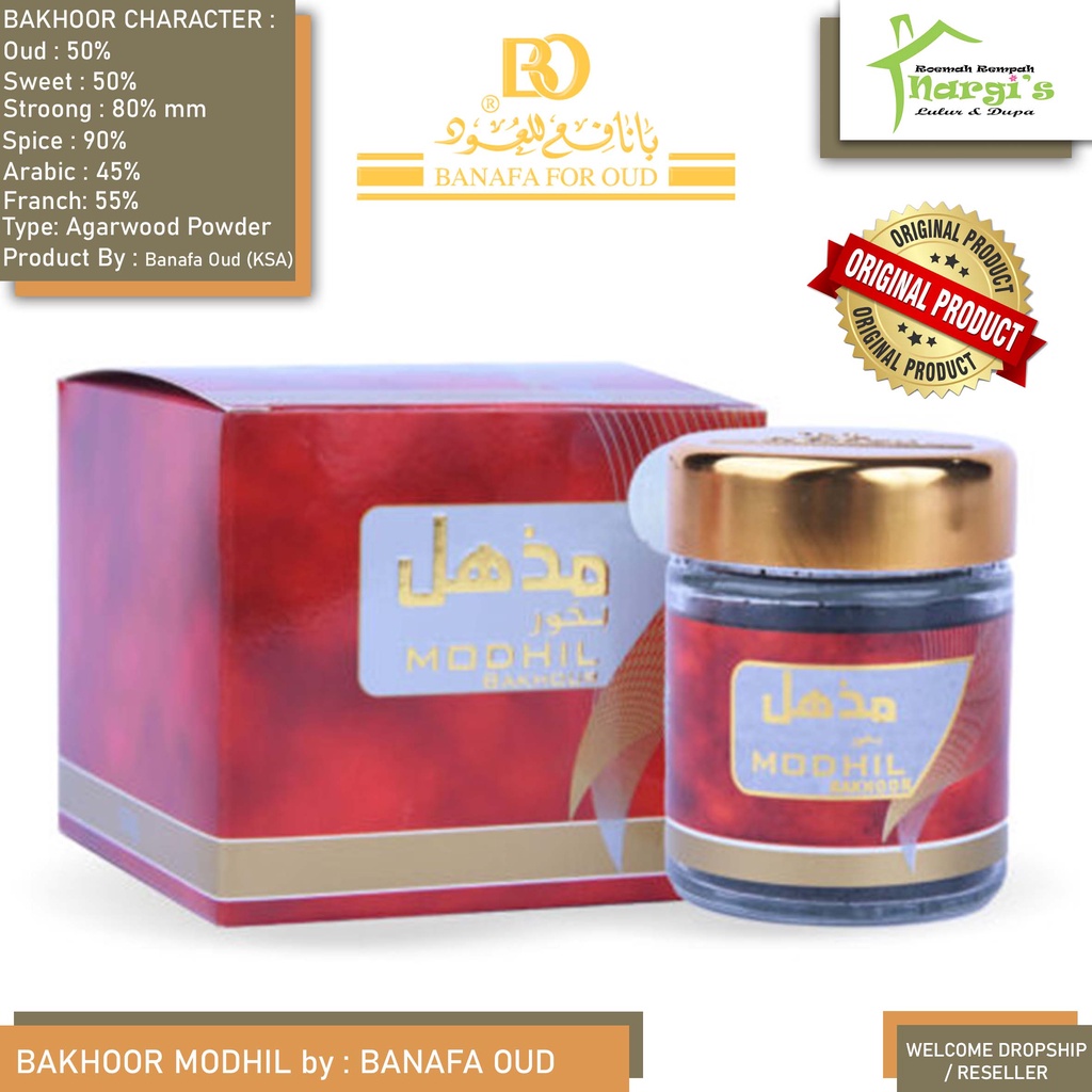 Jual Bukhur Bakhor Dupa Modhil Banafa For Oud Original Tahlil Burda