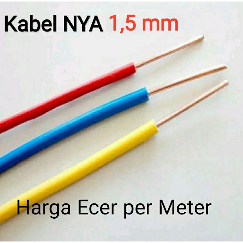 Jual Eceran Kabel Nya Mm Lotus Kabel Tunggal Sni Tembaga Asli Per