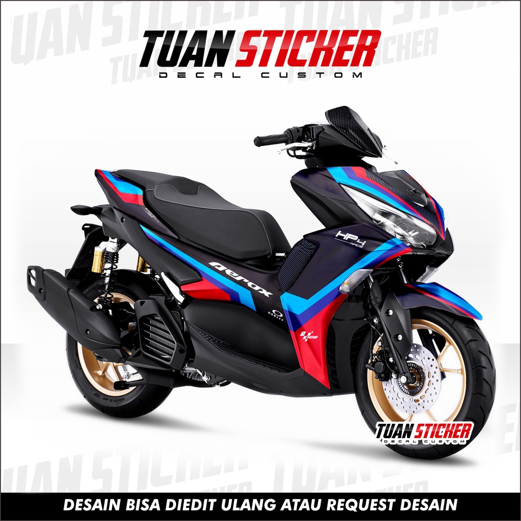 Jual Stiker Aerox Striping Decal All New Aerox Connected Full Body