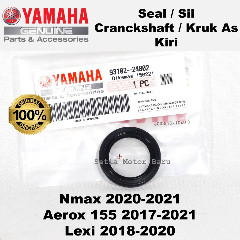 Jual Yamaha Seal Sil Crankshaft Kruk As Kiri Motor All New Nmax N Max