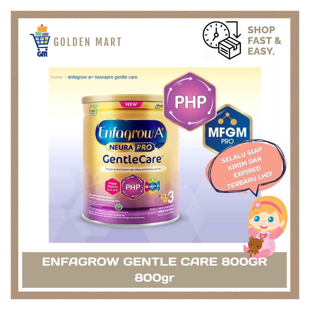 Jual ENFAGROW A GENTLE CARE 3 1 3 TAHUN 800gr Shopee Indonesia