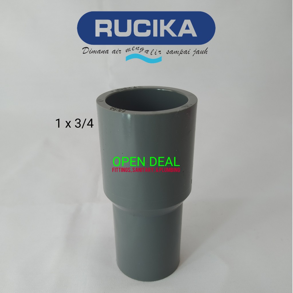 Jual Vlok Sok Aw X In Rucika Plok Sok Pvc Reducer Sock X