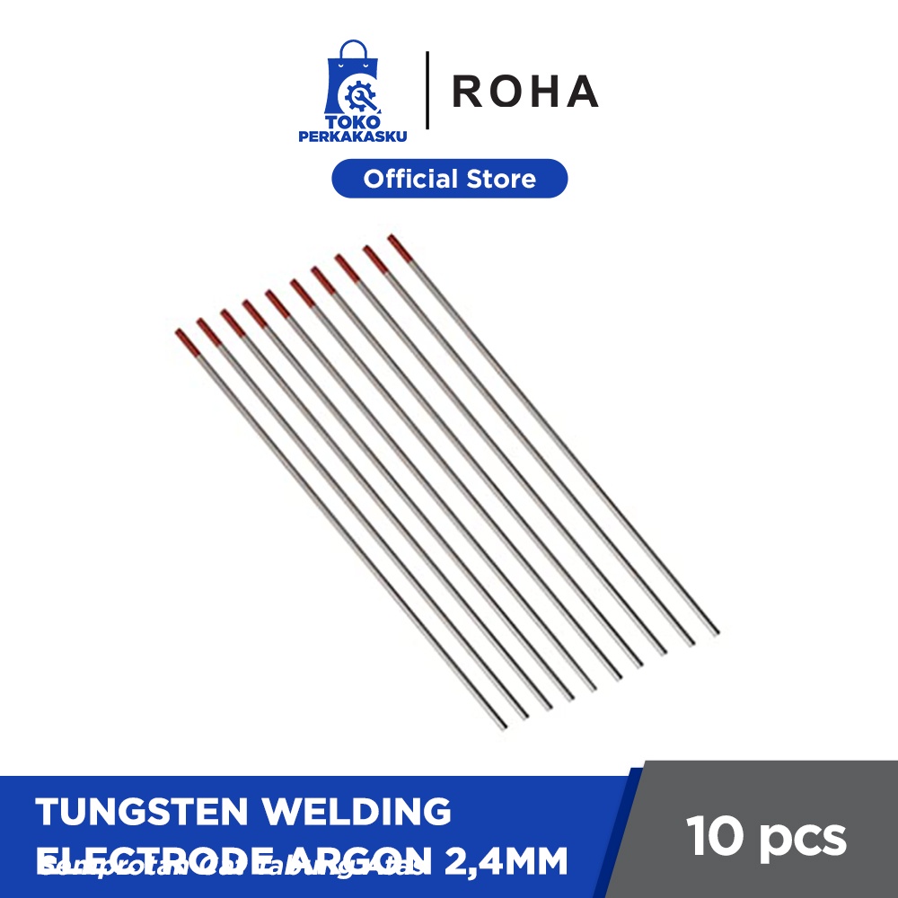 Jual Roha Tungsten Welding Electrode Argon Jarum Las Argon 2 4mm