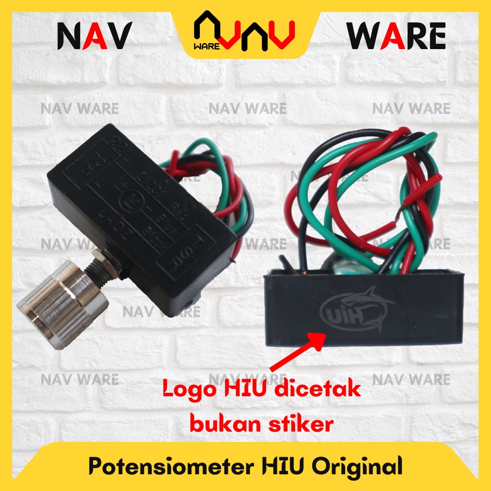 Jual Potensio Hiu Original Pengatur Kecepatan Pompa Dc V Switch