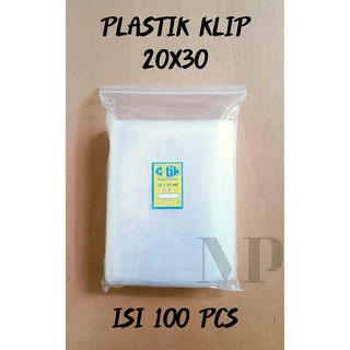 Jual Plastik Klip X Isi Pcs Bening Plastik Packing Baju Kaos