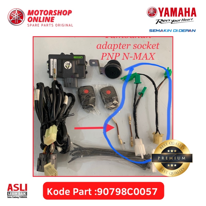 Jual Alarm Motor Original Yamaha Moto Finder Immobilizer Mio M3 125 PNP