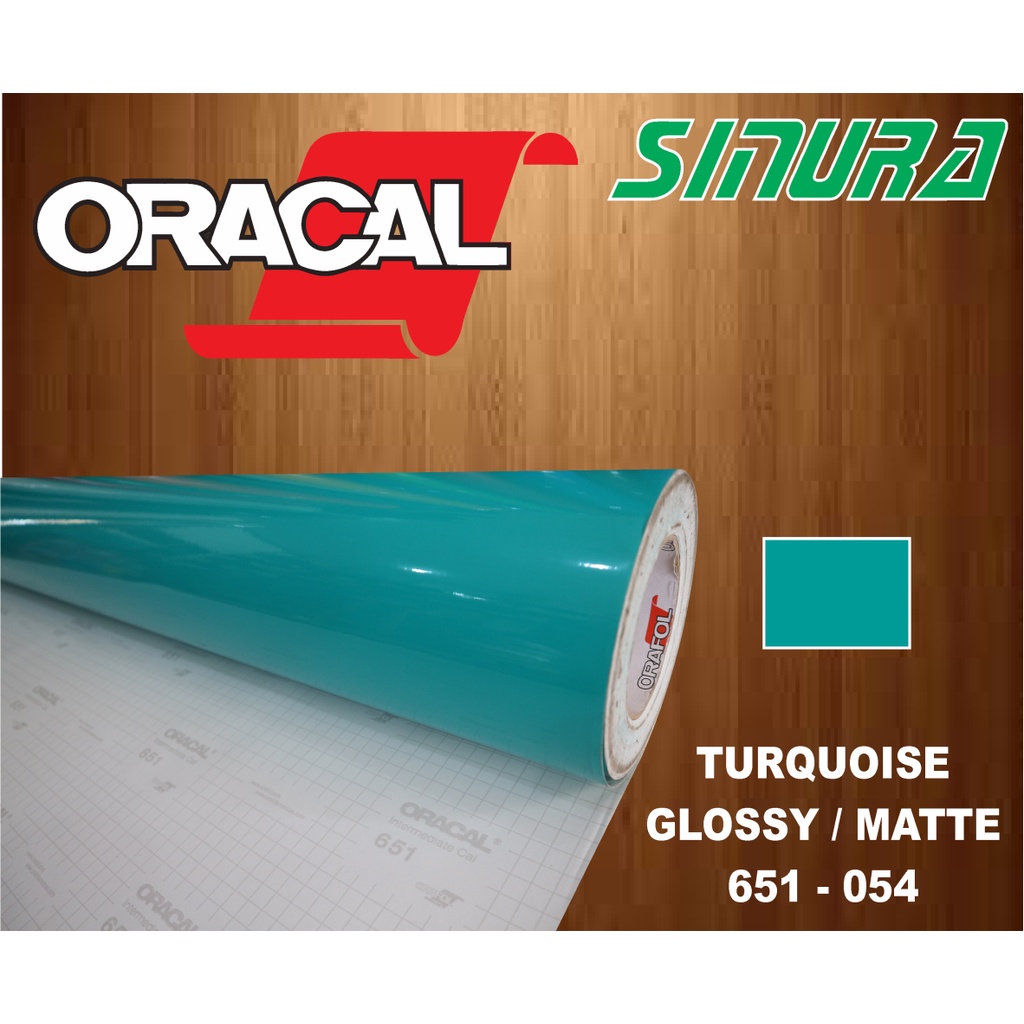 Jual Sticker Oracal Turquoise Glossy Matte Indonesia Shopee